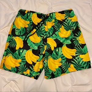 Men’s Swim Trunks Banana Size M
